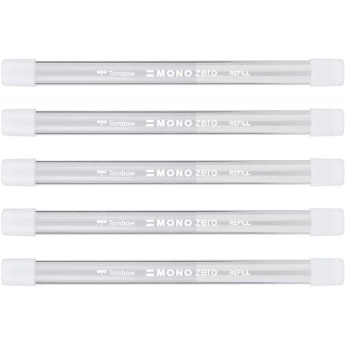 Er-Kur Mono Zero Lot De 10 Recharges Pour Gomme De Précision,À Pointe Ronde,Diamètre : 2,3 Mm