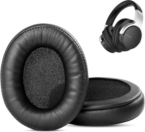 Remplacement des Coussinets Compatible avec Mixcder E7 Headphone Coussinets d'oreille en Cuir protéiné Plus Doux/Mousse à mémoire de Forme