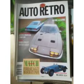 Auto Retro 153 De 1993 Ford Comete Mc,Piper,Mercedes C111,Squire 1.5,Ferrari 365 Gt 2 Plus 2,Maserati Indy,Austin Princess Vanden Plas,Bsa Spitfire,Peugeot S55