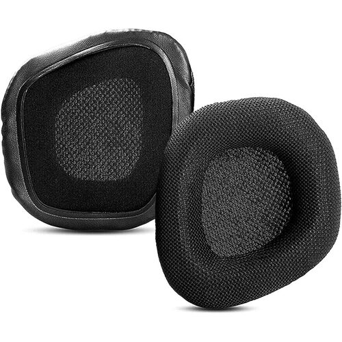 KAL-Coussins D'Oreilles De Remplacement Compatible Avec Corsair Void Pro Rgb Se Gaming Le Casque, Remplacement Des Coussinets D'Oreilles Avec Tissu Respirant/Mousse À Mémoire De Forme.