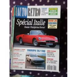 Auto Retro 160 De 1993 Pozzi,Trabant 601,Triumpht Tr7 Cab,Lancia Astura 233c,Alfa 1900c Super Sprint,Fiat 124 Sport Coupe 1.4,Lancia Thema 8.32,New Map,Sandford,