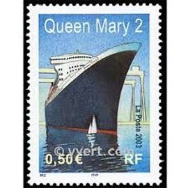 Paquebot "Le Queen Mary 2" Année 2003 N° 3631 Yvert Et Tellier Luxe