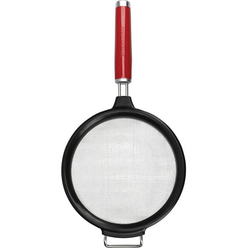 Lbgwp60-Passoire De Cuisine En Inox Et Plastique, Maille Ultra Fine - Couleur Rouge Cer Et Noir