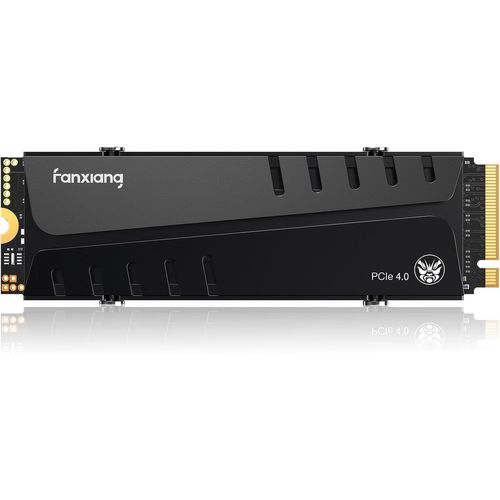 Lbgwp60-Ssd2to Nvme Pcie4.0 Gen4x4 M.2 2280 Avec Cache Dram, Avec Dissipateur Thermique, Jusqu'à 7400 Mo/S, Disque Dur Ssd Interne Parfaitement Compatible Avec Ps5(S770)