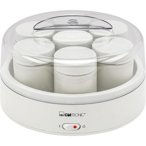 lbgwp60-Yogourtire Pour Une Préparation Rapide & Facile | Machine À Yaourt Pour Yaourt, Fromage Blanc & Fromage Frais | Yogourtière Avec 7 Pots De 160 Ml Avec Couvercle | Jm 3344