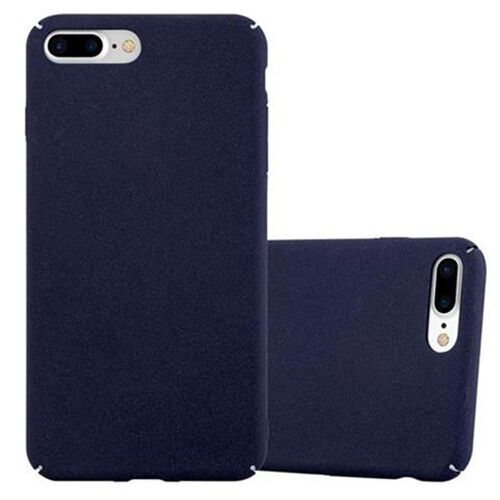 Cadorabo Housse compatible avec Apple iPhone 7 PLUS / 7S PLUS / 8 PLUS en FROSTY BLEU - Hard Case Étui de protection à l'aspect givré contre les rayures et les chocs
