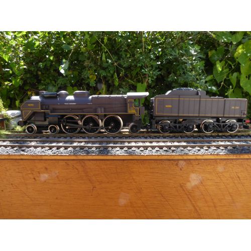 Locomotive À Vapeur Du Réseau Nord De Type 3.1265 Et Son Tender À Charbon 35.251 De La Marque Jouef Ref À L'Échelle Ho Ref Inconnu Plus De Boite D'Origine...-Jouef