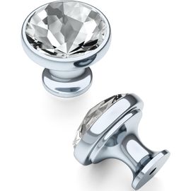 Bouton De Porte Diamant 6 Pièces Boutons De Porte En Cristal Doré Bouton De Meuble Poignee De Meuble Diamant Boutons En Cristal De Diamant Pour Déco | Leroy Merlin