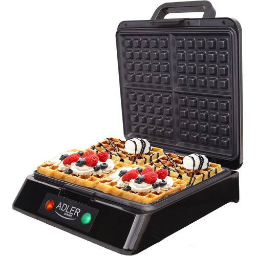 Gaufrier 1300 W Noir,Multicolore,Taille Unique Ad 3036