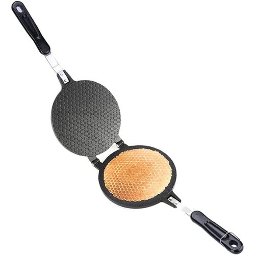 anw-Crepiere Cuisinière Gaufrier De Cornet À Glace - Nid D¿Abeille