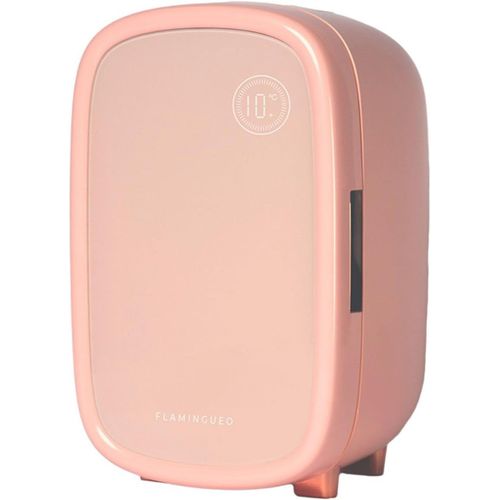 CHECARZHN--NO1-Mini Frigo 12L - Éclairage Intérieur, 12V/220V, Mini Frigo De Chambre, Fonction Froid, Per Cosmetique, Skincare