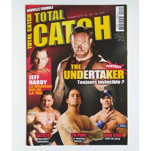 Magazine Total Catch Undertaker Batista Cm Punk Daniels