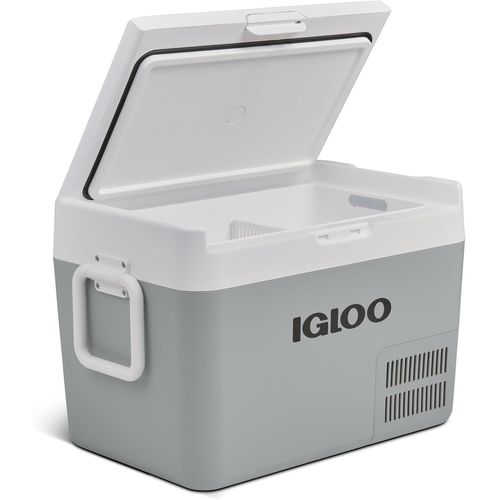 lbgwp60-I32 Glacière À Compresseur 32 Litres, 12/24 V Et 230 V, Mini-Réfrigérateur -18 °C À 20 °C Pour Voiture, Camion, Bateau, Camping-Car Et Pr De Courant.
