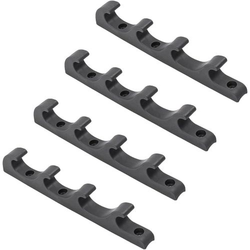 Lbgwp60-2paires De Supports De Rangement Pour Canne À Pêche, Support Robuste Pour 8 Cannes À Pêche, Pour Moulinets