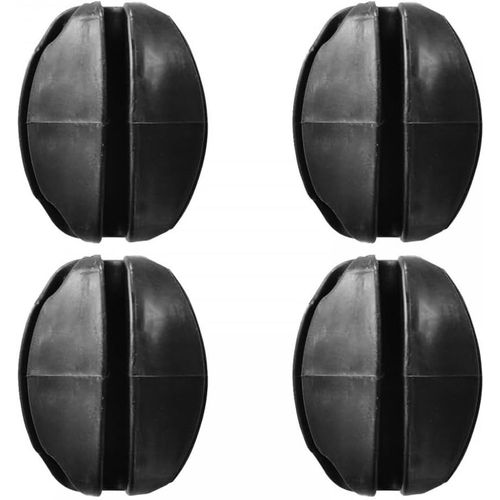 Lbgwp60-Lotde 4 Balles Fixes Pour Canne À Pêche,2 X 1,5 Cm Supports Canne À Pêche En Silicone Pour Rangement Et Protection