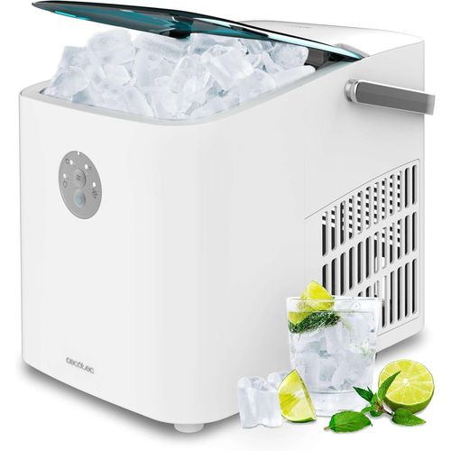 NouvelHorizonstore-Machine à Glaçons avec Fenêtre, Ice Maker, Chillin' Ice 1200 Go 120W, Capacité de Production Quotidienne de 12 kg, Glaçons en 6-8 minutes, 2 Tailles de Cubes, Contrôle Simple