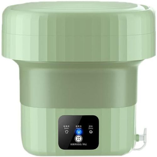 lbgwp60-MachineÀ Laver Portable 6L, Mini Machine À Laver Pliante À Trois Fonctions, Nettoyage En Profondeur Bleu, Rotation En Forme De S Pour Vêtements De Bébé Lingerie Chaussettes Rv Voyage Dortoir(