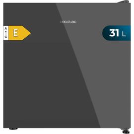 lbgwp60-MiniFrigo Bolero Coolmarket Tt 31 Dual Grey Glass E.Mini Réfrigérateur Capacité 31L, Transformable En Réfrigérateur/Congélateur, Contrôle Mécanique, Classe E, Plateau Amovible.
