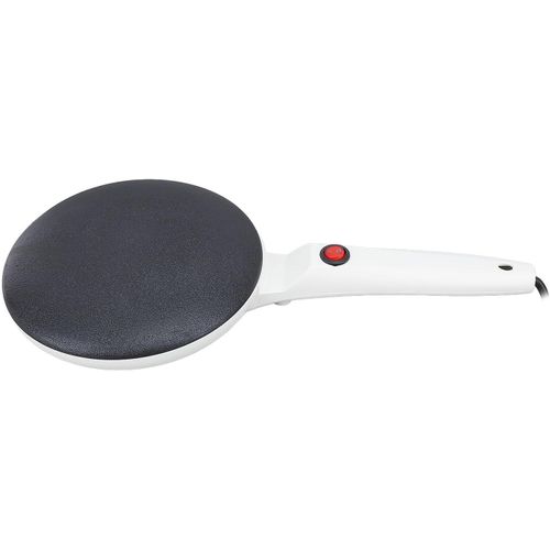LETNERNY-Crêpière Électrique De 8 Pouces Avec Poignée, Crêpière Antiadhésive, Poêle À Crêpes À Contrôle Automatique De La Température, Longue Poignée Pour Crêpes Omelettes (Pr Ue)