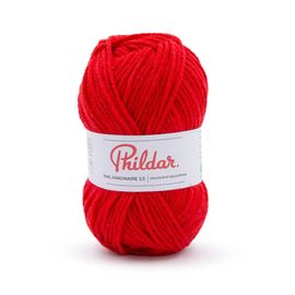 Phil Imaginaire 3.5 Phildar : Une Laine Qui Transforme Vos Projets En Poésie. Color : Rouge