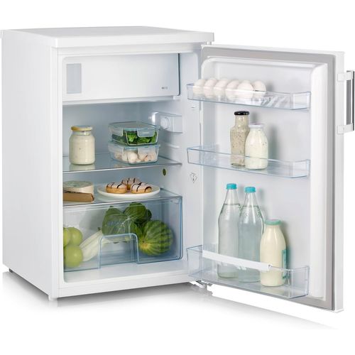 lbgwp60-Rfrigérateur Table Top, Mini Réfrigérateur Pose Libre, Réfrigérateur Compact De Largeur 56 Cm, Volume 120 Litres, Classe C, 87 Kwh/An, 37 Db, Blanc, Tks 8847