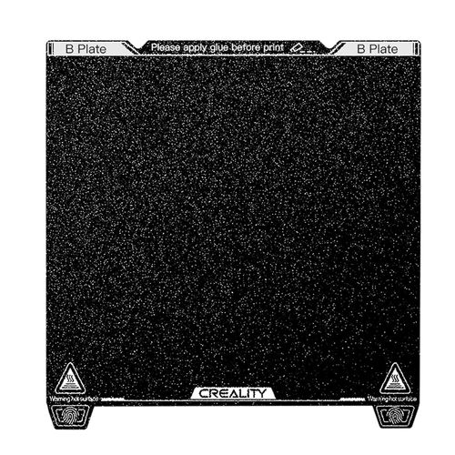 K1 Texture PEI Kit de plaques de construction,plate-forme flexible en acier à ressort avec surface texturée PEI et plaques de base magnétiques pour imprimante 3D K1,Ender 3 S1,Ender 3 V3