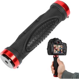 Stabilisateur de Caméra,Poignée de Caméra,Stabilisateur Vidéo de Caméra,Poignée Grip Stabilisateur,Adhérence Suffisante pour Que Vous Puissiez Tirer de Manière Stable,avec Filetage 1/4