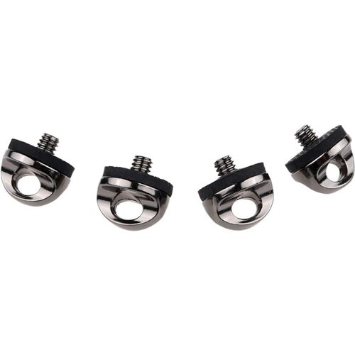 Trépied de caméra à Installation Rapide avec vis pour Attacher des Sangles de Cou ou des Poignets-4 Paquets-Connexion Rapide et sécurisé-Métal Durable-Convient aux trépieds Standards