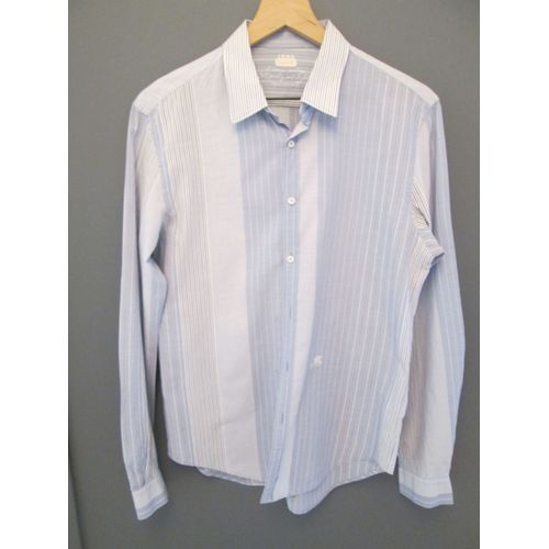 Chemise Bleue À Rayures Ikks Taille M