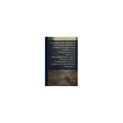 Clarorum Belgarum Ad Ant. Magliabechium Nonnullosque Alios Epistolae Ex Autographis In Biblioth. Magliabechiana, Quae Nunc Publica Florentinorum Est, Adservatis Descriptae, Volume 2...