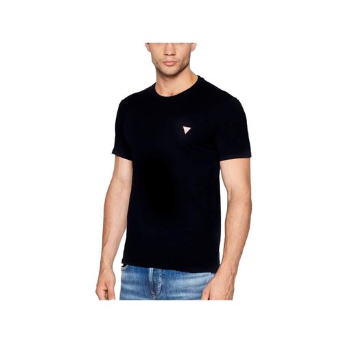 T Shirt Guess Classic Triangle Noir