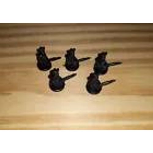 Figurine 5 Soldats Noirs Pour Completer Votre Jeu Risk.