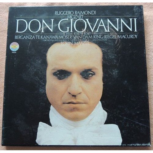 Mozart - Lorin Maazel – Don Giovanni - Coffret 3xvinyles 33t Lp
