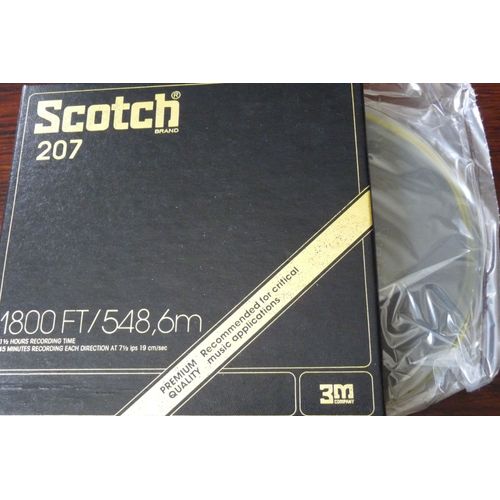 Bande Magnétique Scotch 207 - 3m, 548,6 M, Enregistrée Une Fois (Musique Classique),  Ré-Enregistrable, Très Bon État.