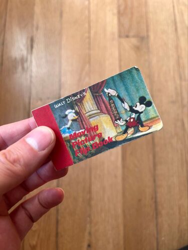 Walt Disney’S Moving Picture Flip Book 90440 Mickey Mouse Donald Duck