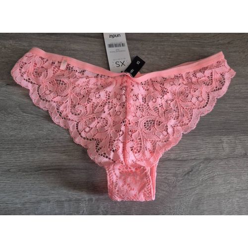 Tanga Rose En Dentelle Undiz