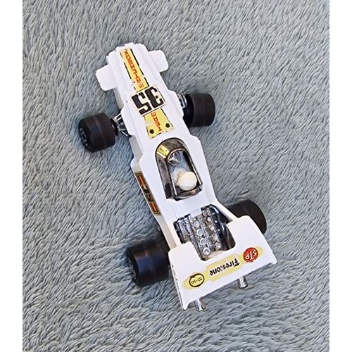 Voiture De Course Miniature Blanche Matchbox Speedkings-Matchbox