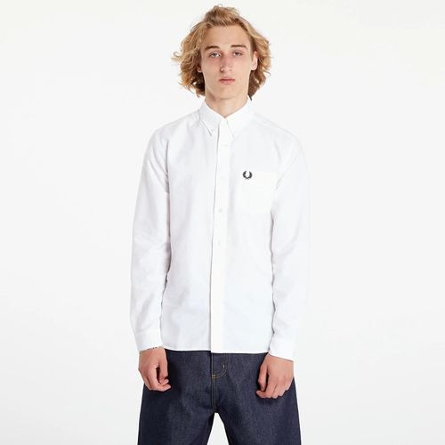 Chemise Fred Perry Oxford Shirt White Xxl