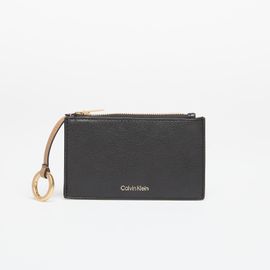 Calvin Klein Foil Logo Top Zip Cardcase Black Universal