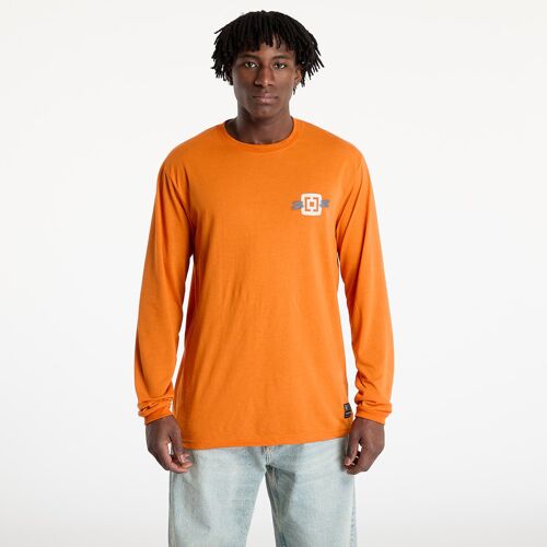 T-Shirt Horsefeathers Fury Long Sleeve Bike Jersey Burnt Orange S