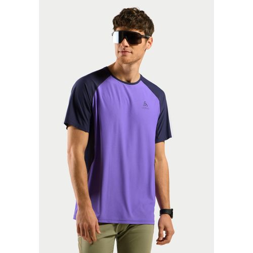 Odlo T-Shirt De Trail Running X-Alp Pour Homme, S, Purple