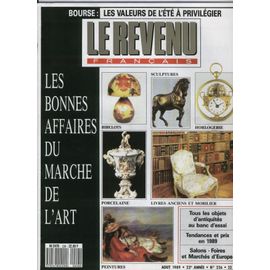 Le Revenu Français, Marché De L'art