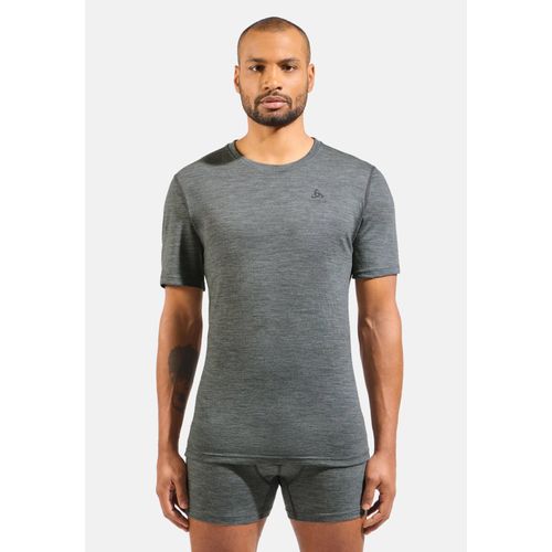 Odlo T-Shirt Technique En Laine Mérinos 160 Natural Pour Homme, L, Gris