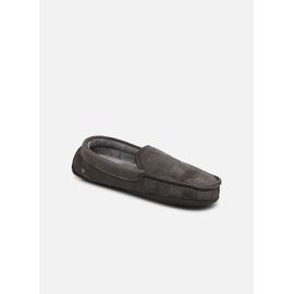 Chaussons Isotoner Mocassins Velours Ultra Doux Semelle Gomme M Pour