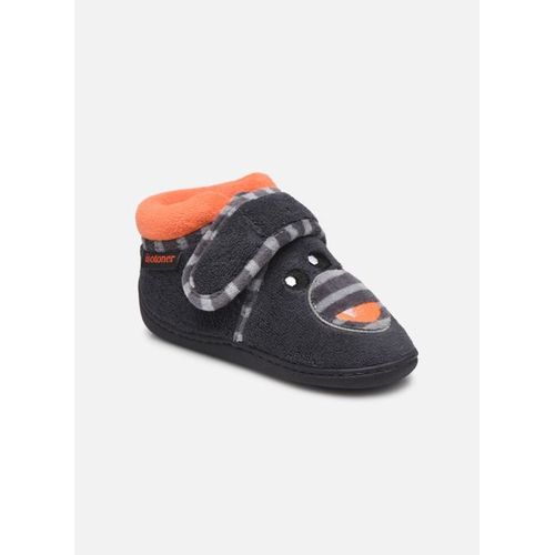 Chaussons Isotoner Bottillons Velcro Garcon Microseponge Pour Enfant