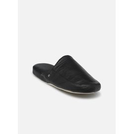 Chaussons Isotoner Mule Cuir Pour
