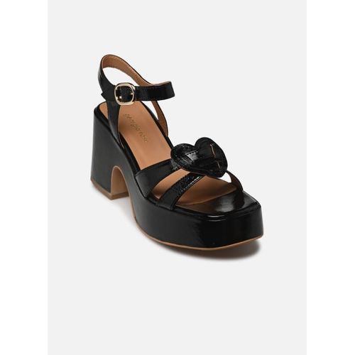 Sandales Et Nu Pieds Georgia Rose Micorazon Sandales Cuir Vernis Plissé Pour Femme