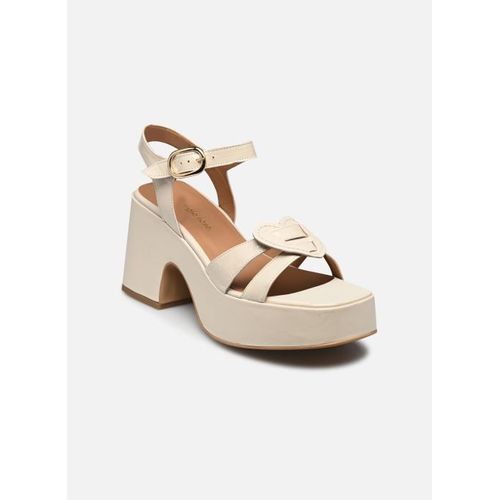 Sandales Et Nu Pieds Georgia Rose Micorazon Sandales Cuir Vernis Plissé Pour Femme