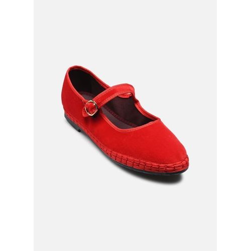 Chaussures Ballerines Flabelus Mary Jane Velvet Pour