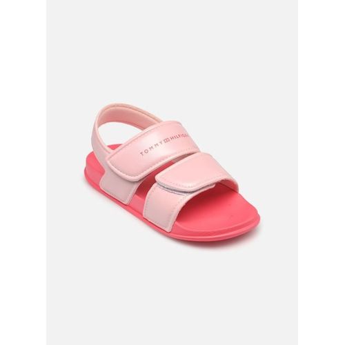 Sandales Et Nuspieds Tommy Hilfiger Velcro Sandal Pink Pour Enfant